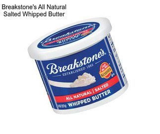 Breakstone\'s All Natural Salted Whipped Butter