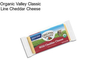 Organic Valley Classic Line Cheddar Cheese