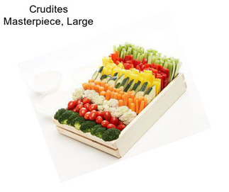 Crudites Masterpiece, Large