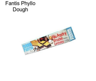 Fantis Phyllo Dough