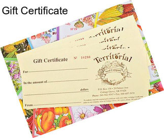 Gift Certificate