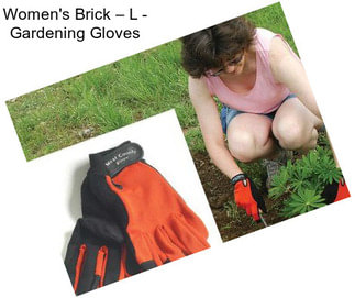 Women\'s Brick – L - Gardening Gloves