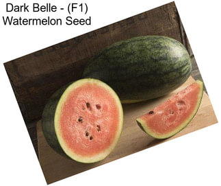 Dark Belle - (F1) Watermelon Seed