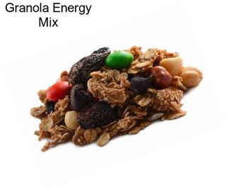 Granola Energy Mix