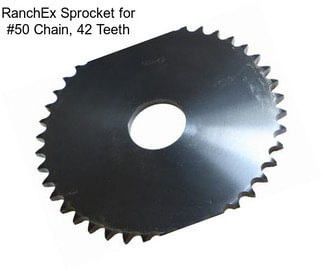 RanchEx Sprocket for #50 Chain, 42 Teeth
