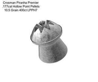 Crosman Piranha Premier .177cal Hollow Point Pellets 10.5 Grain 400ct LPPH7