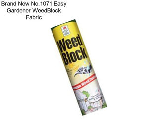 Brand New No.1071 Easy Gardener WeedBlock Fabric