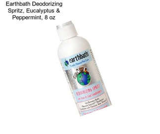 Earthbath Deodorizing Spritz, Eucalyptus & Peppermint, 8 oz