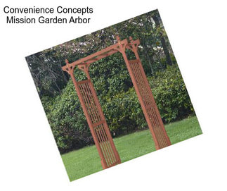 Convenience Concepts Mission Garden Arbor