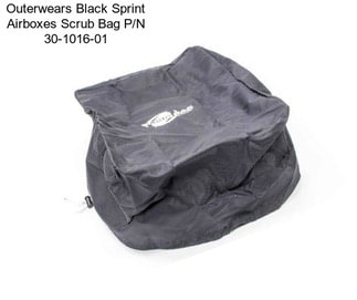 Outerwears Black Sprint Airboxes Scrub Bag P/N 30-1016-01