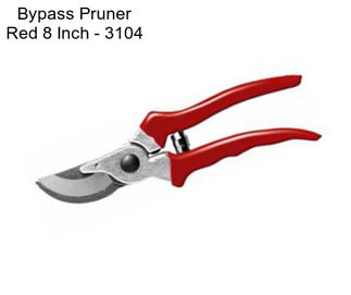 Bypass Pruner Red 8 Inch - 3104