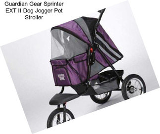 Guardian Gear Sprinter EXT II Dog Jogger Pet Stroller