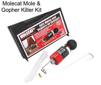 Molecat Mole & Gopher Killer Kit
