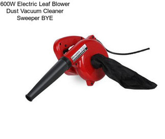 600W Electric Leaf Blower Dust Vacuum Cleaner Sweeper BYE