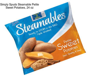 Simply Spuds Steamable Petite Sweet Potatoes, 24 oz