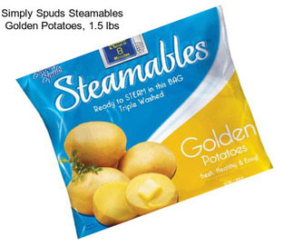 Simply Spuds Steamables Golden Potatoes, 1.5 lbs