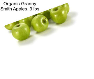 Organic Granny Smith Apples, 3 lbs