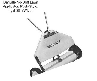 Danville No-Drift Lawn Applicator, Push-Style, 4gal 30in Width