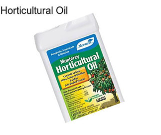 Horticultural Oil