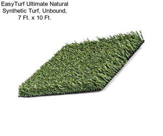 EasyTurf Ultimate Natural Synthetic Turf, Unbound, 7 Ft. x 10 Ft.