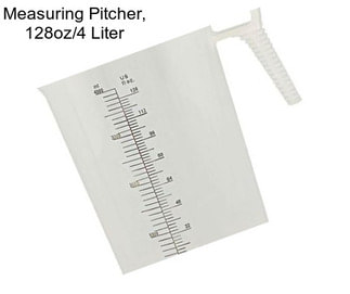 Measuring Pitcher, 128oz/4 Liter