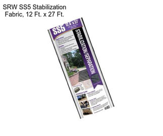 SRW SS5 Stabilization Fabric, 12 Ft. x 27 Ft.