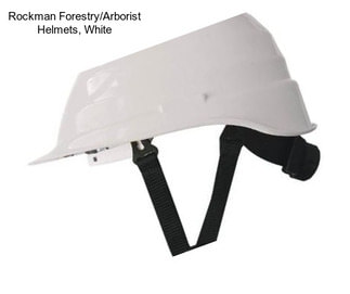 Rockman Forestry/Arborist Helmets, White