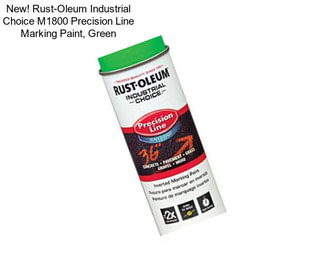 New! Rust-Oleum Industrial Choice M1800 Precision Line Marking Paint, Green