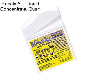 Repels All - Liquid Concentrate, Quart