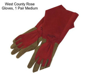 West County Rose Gloves, 1 Pair Medium