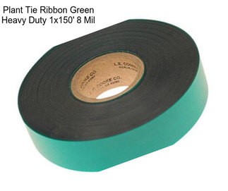 Plant Tie Ribbon Green Heavy Duty 1\