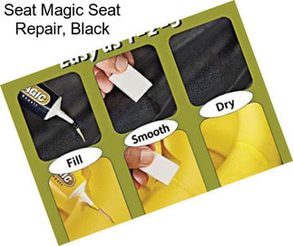 Seat Magic Seat Repair, Black