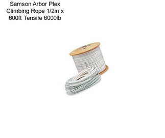 Samson Arbor Plex Climbing Rope 1/2in x 600ft Tensile 6000lb