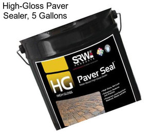 High-Gloss Paver Sealer, 5 Gallons