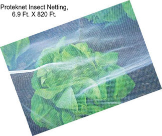 Proteknet Insect Netting, 6.9 Ft. X 820 Ft.