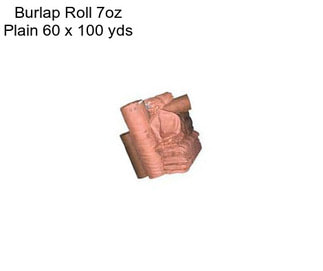 Burlap Roll 7oz Plain 60\