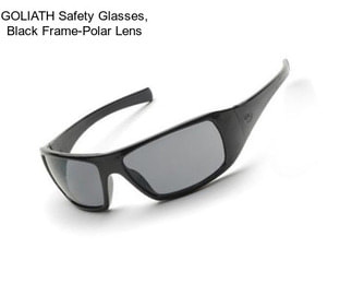 GOLIATH Safety Glasses, Black Frame-Polar Lens