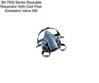 3M 7500 Series Reusable Respirator With Cool Flow Exhalation Valve SM