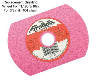 Replacement Grinding Wheel For TL190 3/16\