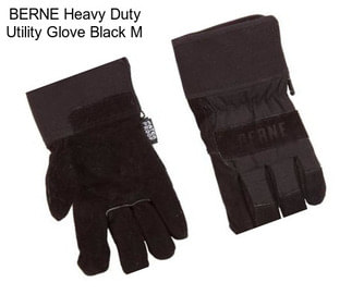 BERNE Heavy Duty Utility Glove Black M