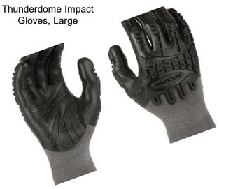 Thunderdome Impact Gloves, Large