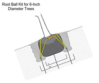 Root Ball Kit for 6-Inch Diameter Trees