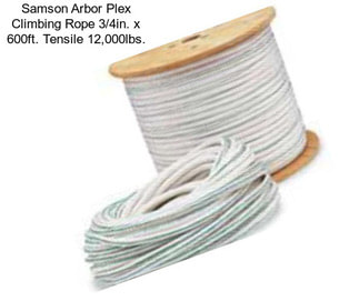 Samson Arbor Plex Climbing Rope 3/4in. x 600ft. Tensile 12,000lbs.