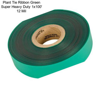 Plant Tie Ribbon Green Super Heavy Duty 1\