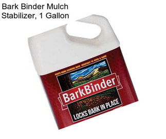 Bark Binder Mulch Stabilizer, 1 Gallon