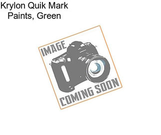 Krylon Quik Mark Paints, Green