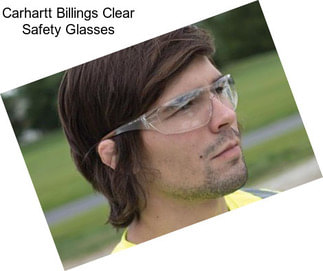 Carhartt Billings Clear Safety Glasses