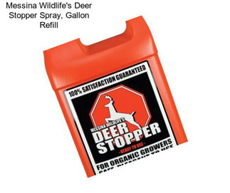 Messina Wildlife\'s Deer Stopper Spray, Gallon Refill