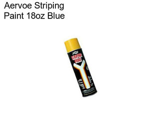 Aervoe Striping Paint 18oz Blue