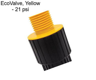 EcoValve, Yellow - 21 psi